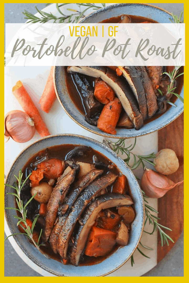 Portobello Vegan Pot Roast My Darling Vegan