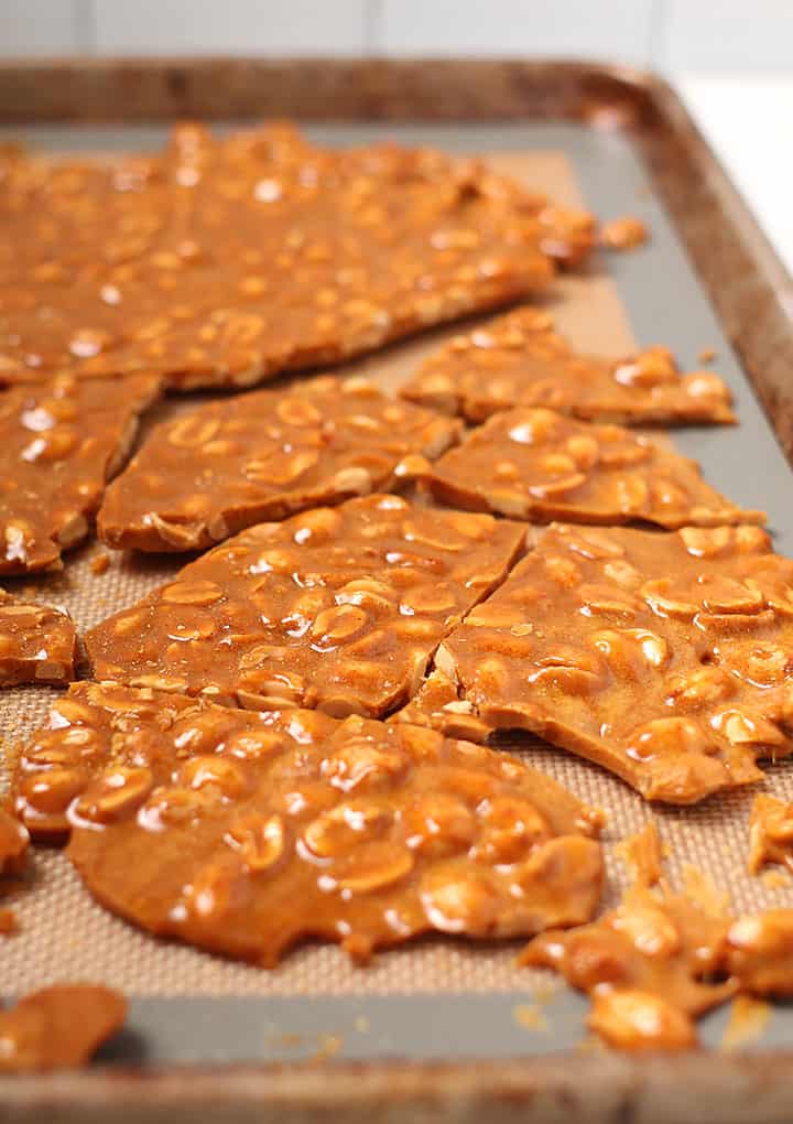 OldFashioned Homemade Vegan Peanut Brittle My Darling Vegan