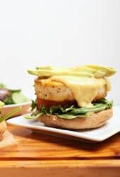 Tofu Benedict with avocado