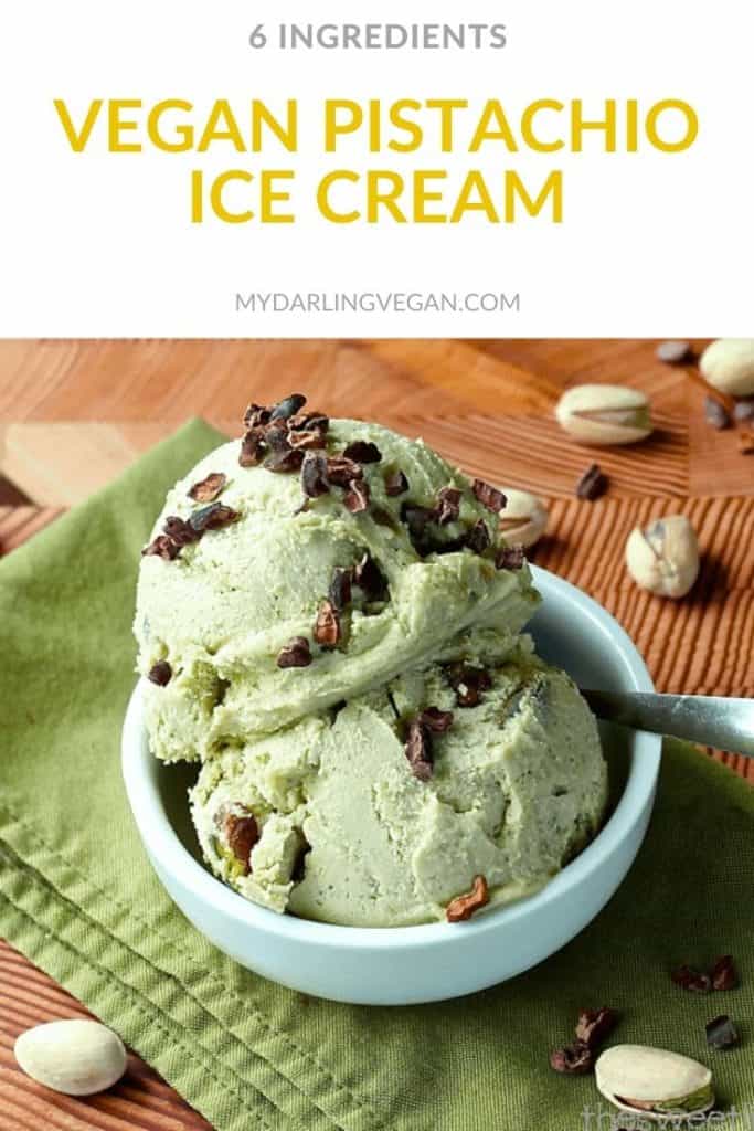 Best Vegan Pistachio Ice Cream • It Doesn't Taste Like Chicken