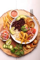 Cuban Black Beans Bowl