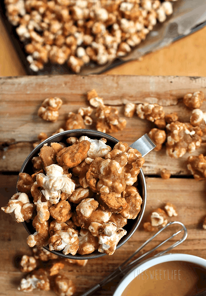 Vegan Peanut Butter Butterfingers Popcorn My Darling Vegan