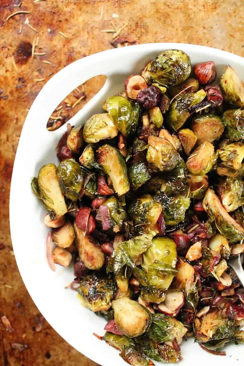 Maple Balsamic Brussels Sprouts | My Darling Vegan