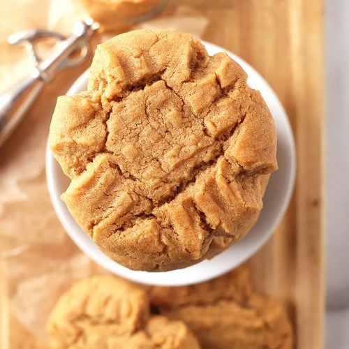 Vegan Chewy Peanut Butter Cookies My Darling Vegan