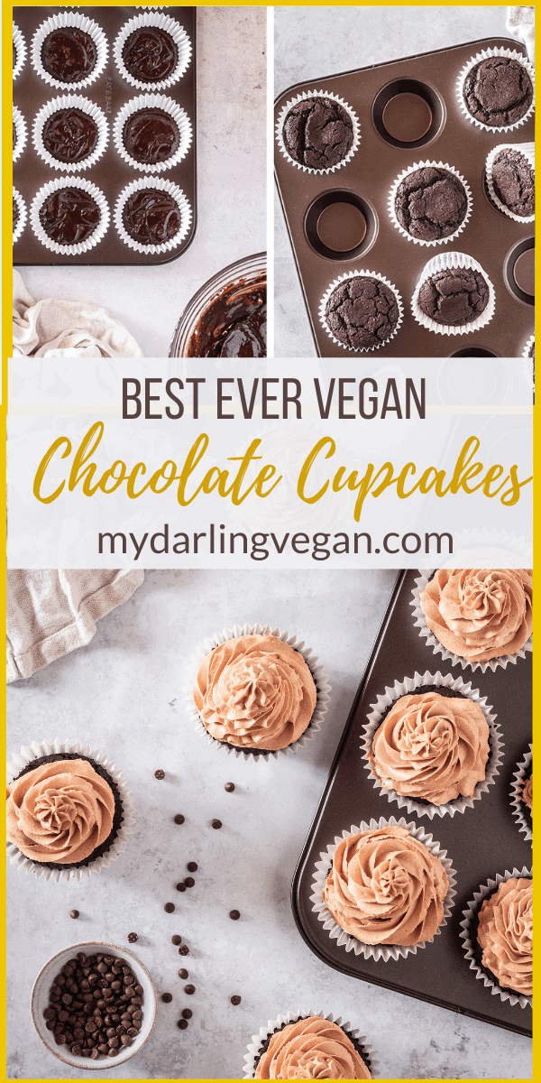 The Best Vegan Chocolate Cupcakes 