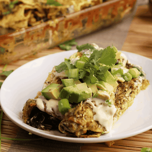 Vegan Enchiladas Verde With Cashew Creme My Darling Vegan