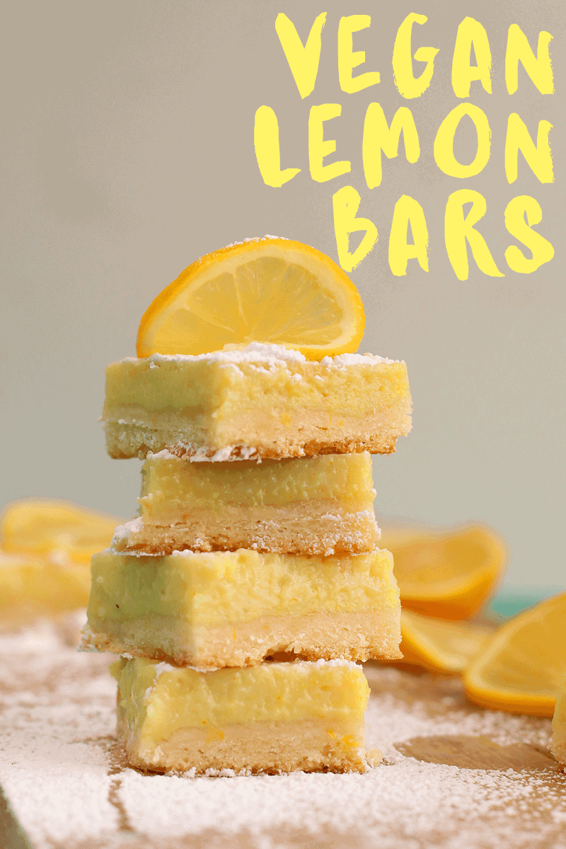 Vegan Lemon Bars | My Darling Vegan