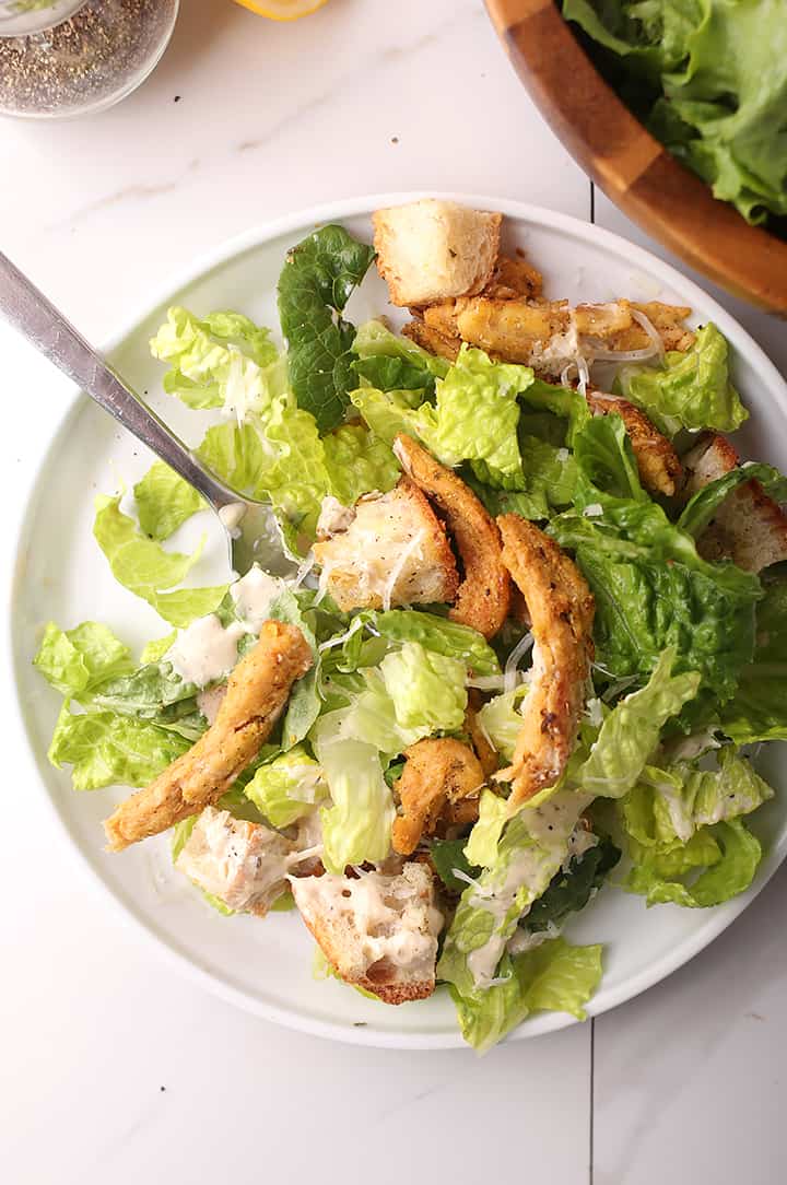 Caesar Salad Dressing - Cooking with Curls
