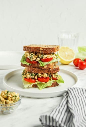 Vegan Egg Salad Sandwich