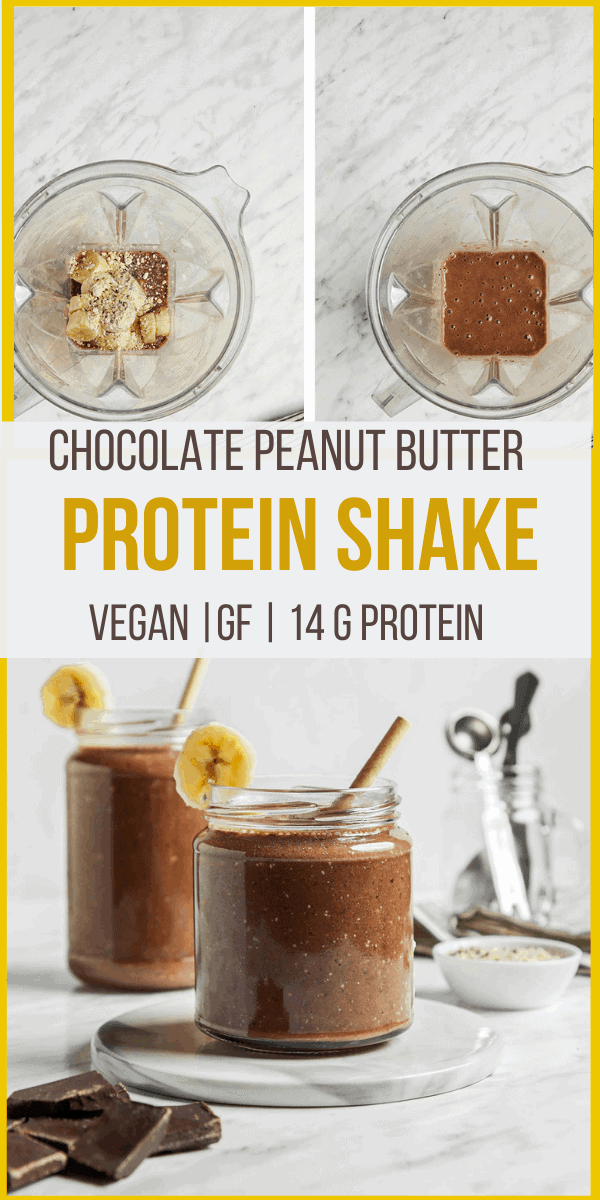 Vegan Chocolate Protein Shake 4 Ingredients My Darling Vegan 1420