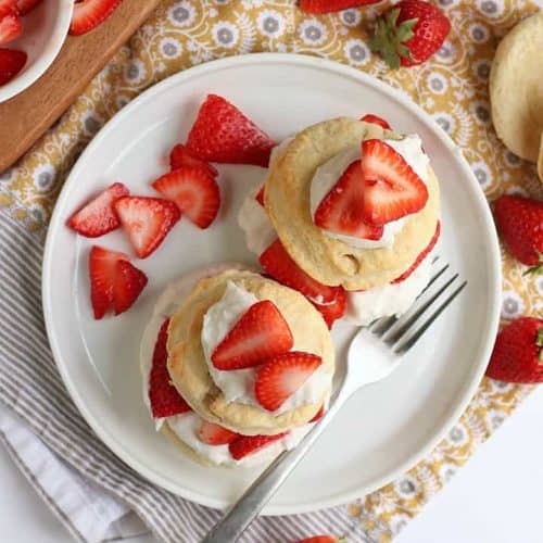 Vegan Strawberry Shortcake - My Darling Vegan