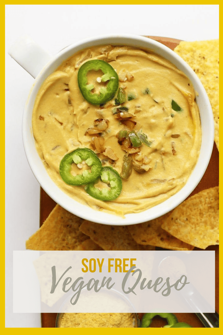 The BEST Vegan Queso SoyFree! My Darling Vegan