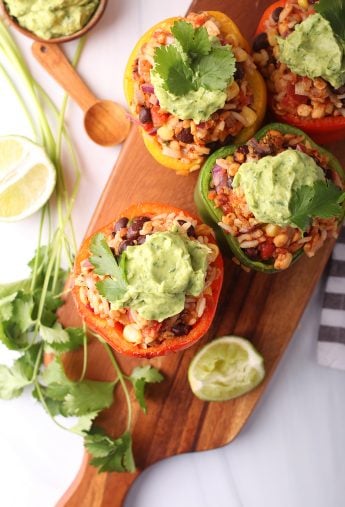 Mexican-Style Vegan Stuffed Peppers