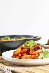 Vegan Skillet Enchiladas