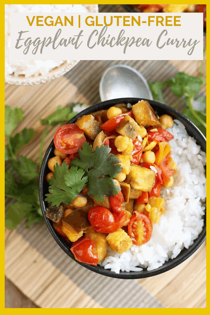 Eggplant Chickpea Curry - My Darling Vegan