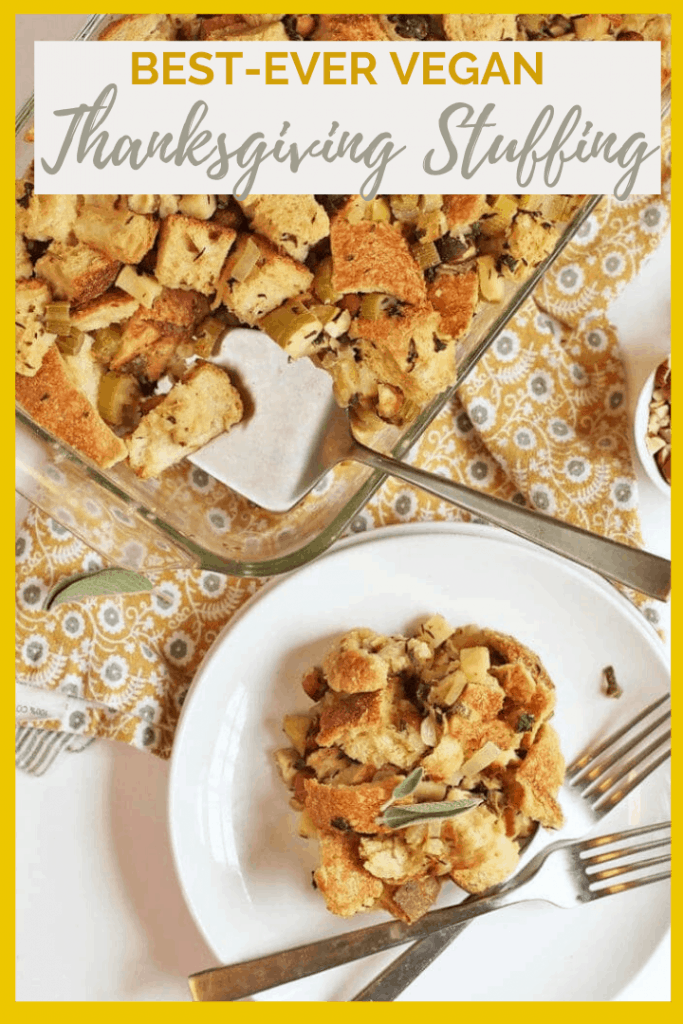 Vegan Stuffing with Apples and Hazelnuts | My Darling Vegan