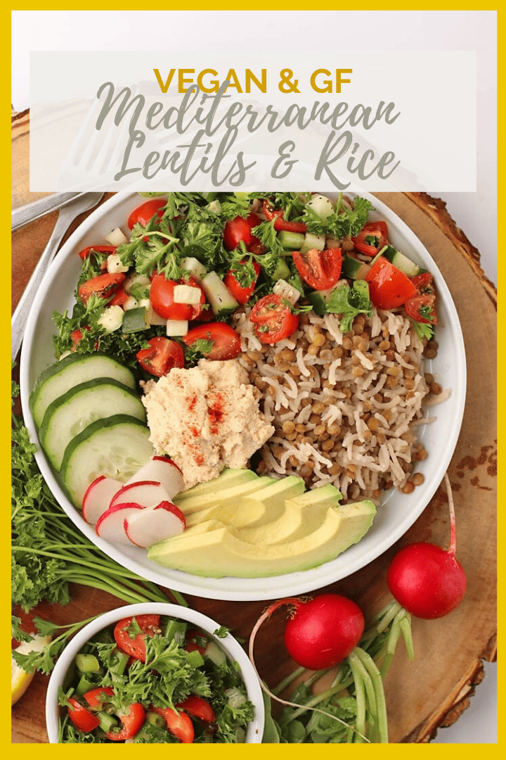 Mediterranean Lentils and Rice - My Darling Vegan