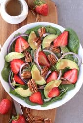 Spinach Strawberry Salad