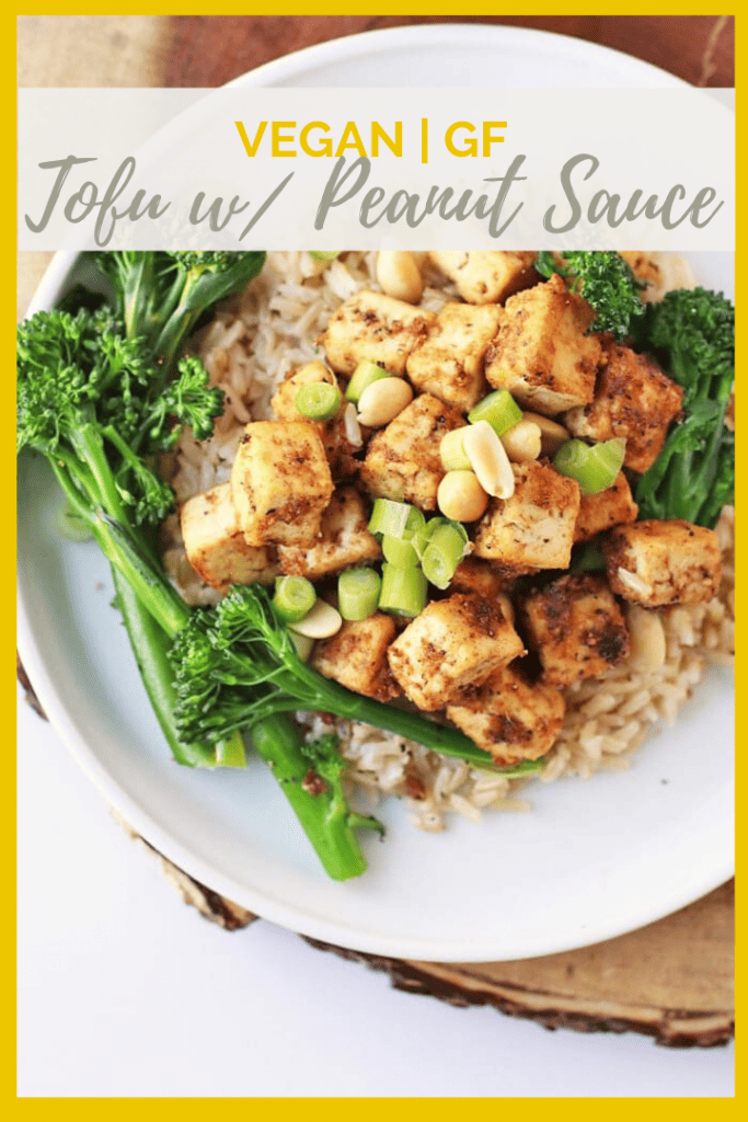 crispy tofu with peanut sauce my darling vegan tofu with peanut sauce