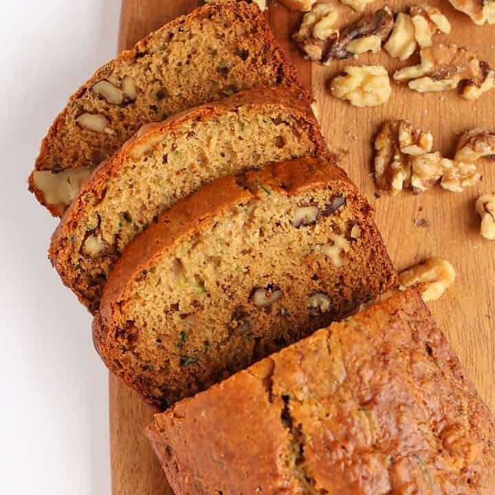 Best-Ever Vegan Zucchini Bread - My Darling Vegan