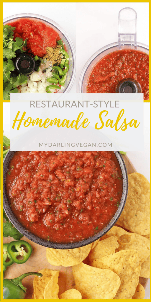 Fresh Salsa Recipe (5 Minutes!) - Wholesome Yum