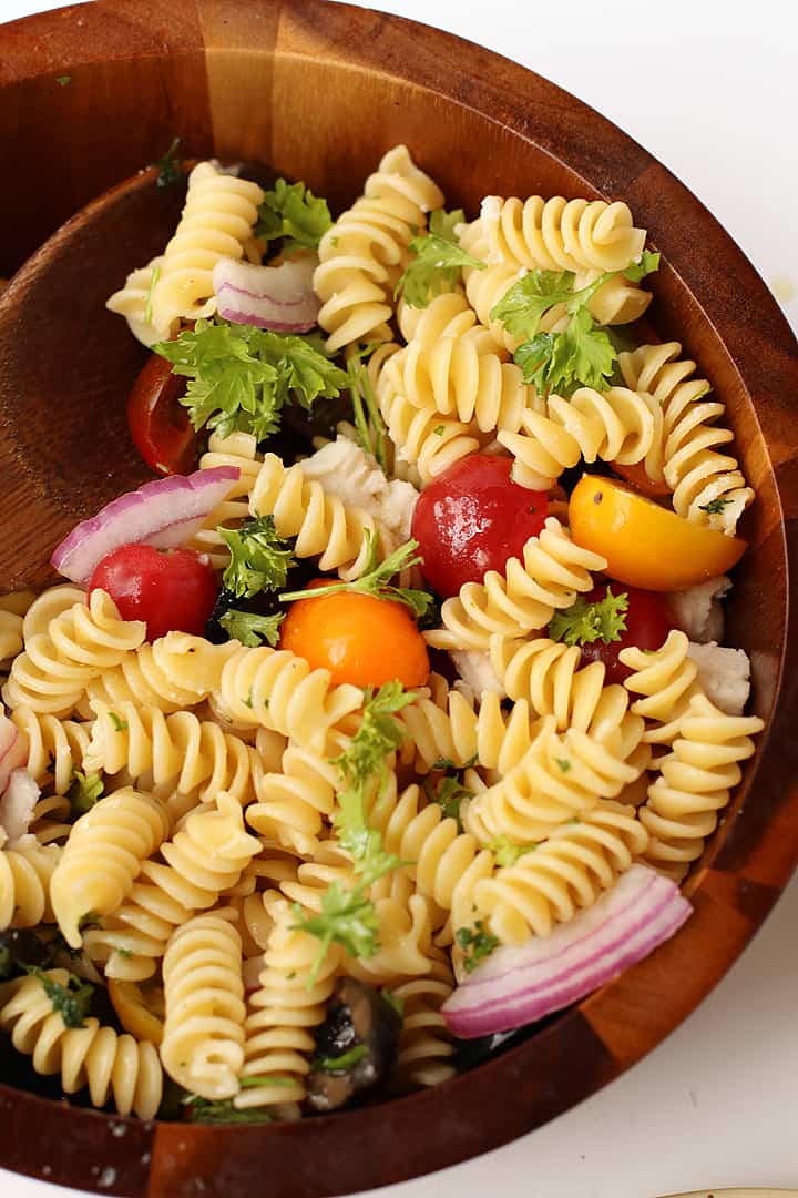 Classic Vegan Pasta Salad | My Darling Vegan