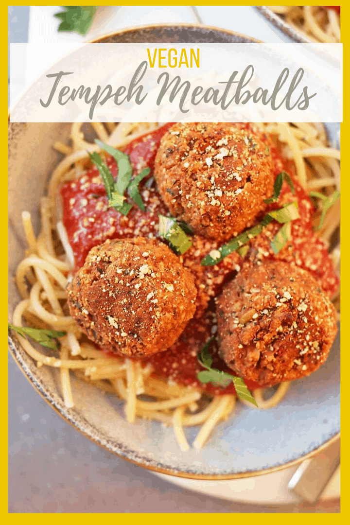 Vegan Meatballs With Tempeh - My Darling Vegan