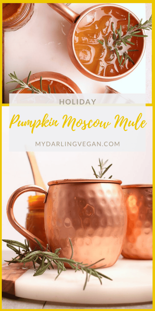 Holiday Moscow Mule Recipe - My Darling Vegan