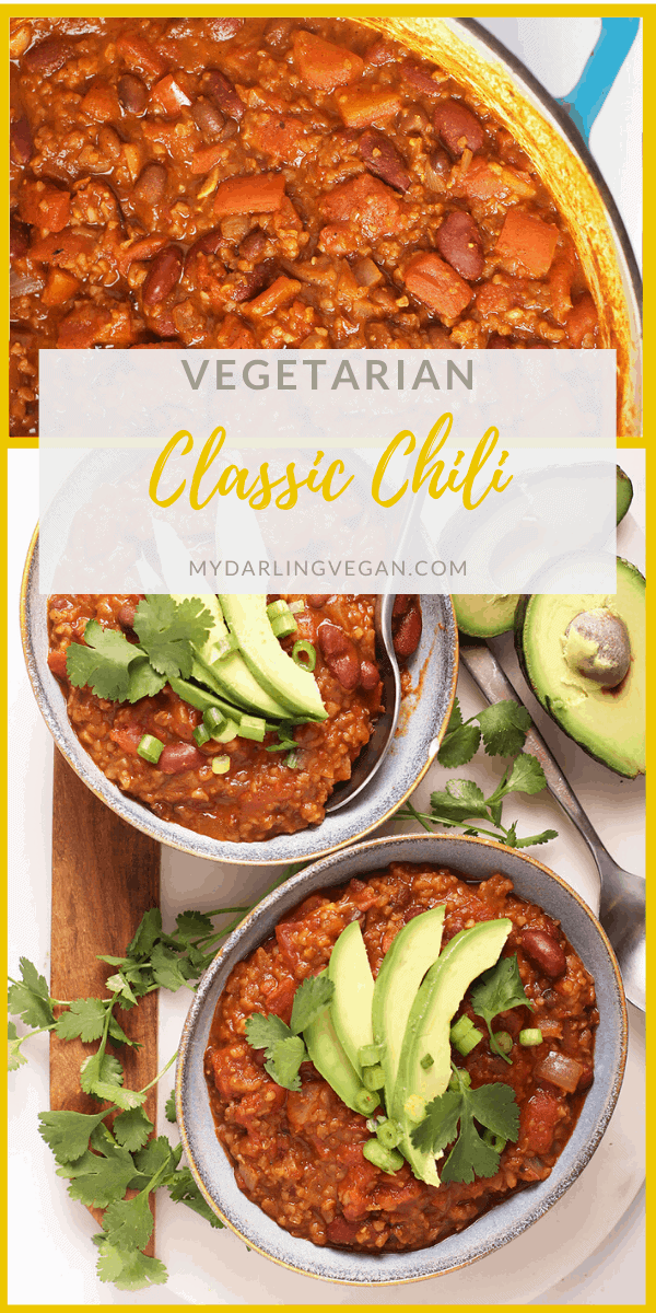 The Best-Ever Classic Vegan Chili - My Darling Vegan