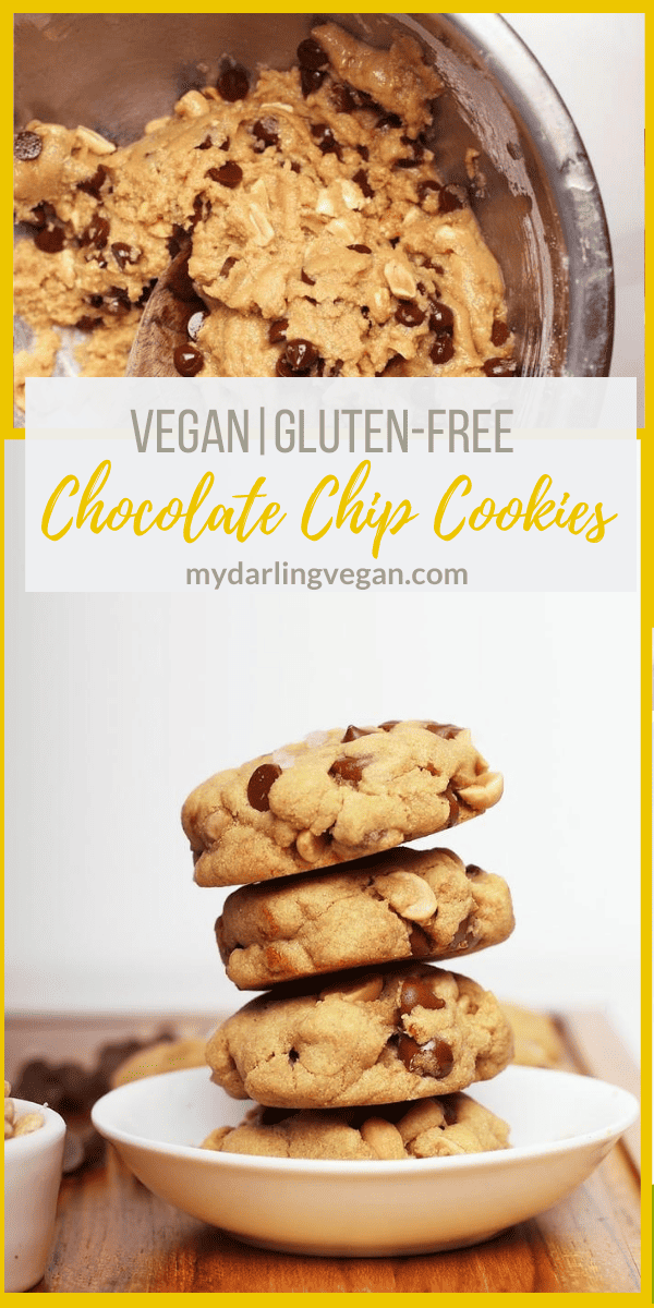 Gluten-Free Chocolate Chip Cookie | My Darling Vegan