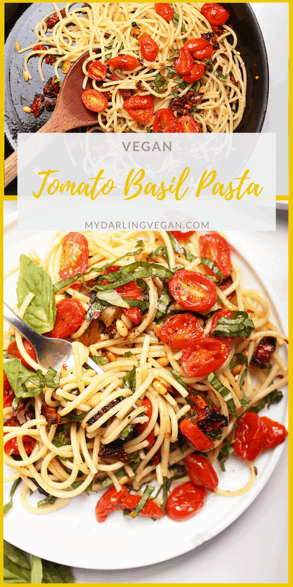 Vegan Pasta w/ Roasted Tomatoes | My Darling Vegan