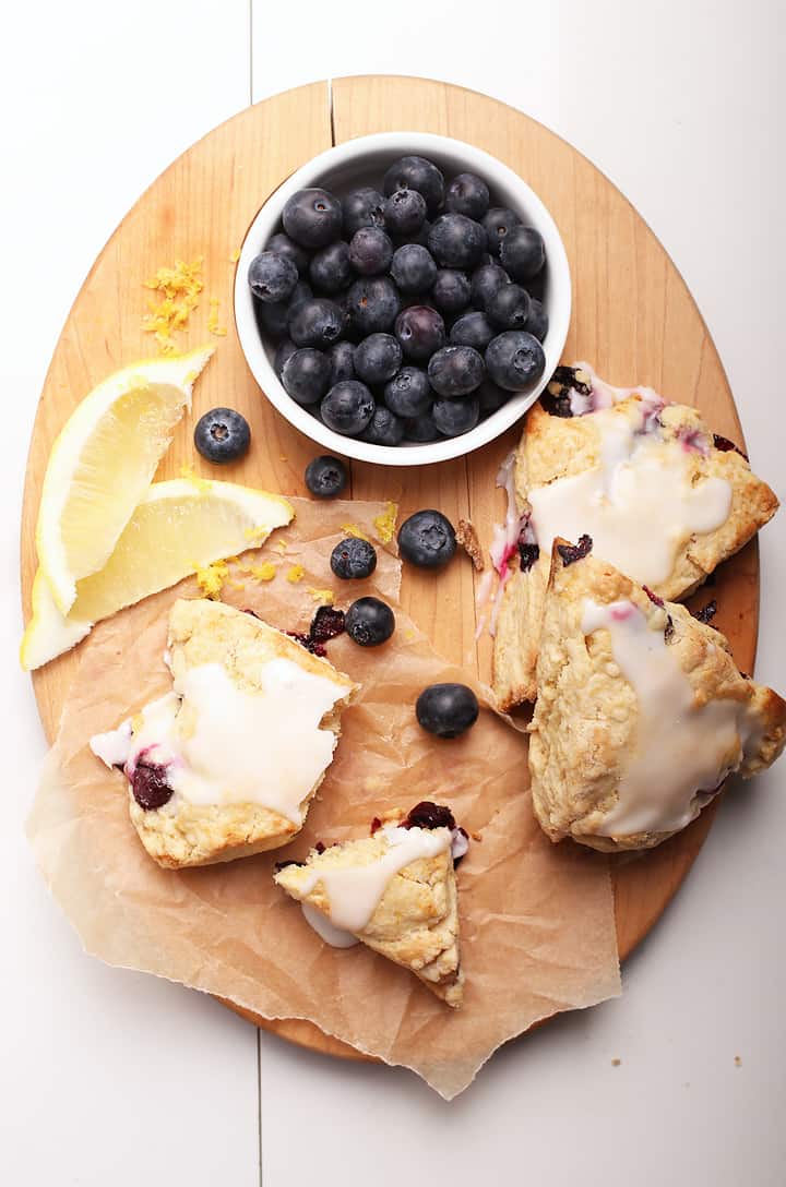 Mini Lemon Blueberry Scone Set