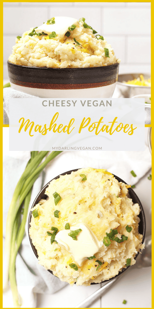Cheesy Vegan Mashed Potatoes - My Darling Vegan