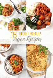 Struggling to find cheap vegan meals? I've got you covered! These 15 budget vegan recipes will have you eating well without breaking the bank. Plus tips on saving money, where to get your groceries, and more!