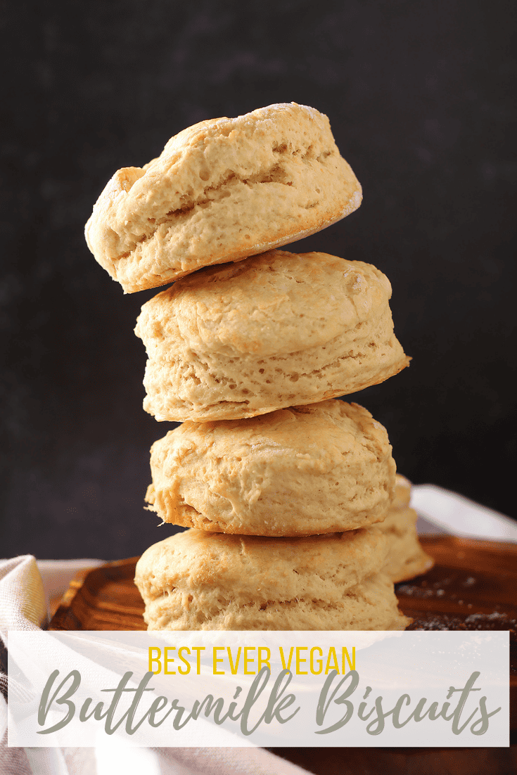 Best Ever Vegan Buttermilk Biscuits - My Darling Vegan