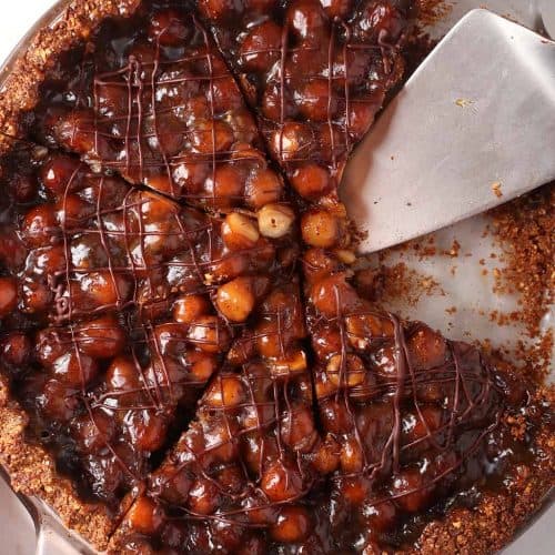 Vegan Chocolate Hazelnut Pie My Darling Vegan