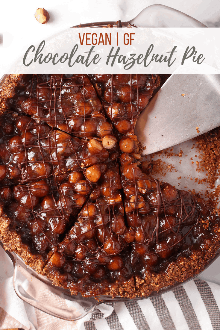 Vegan Chocolate Hazelnut Pie My Darling Vegan