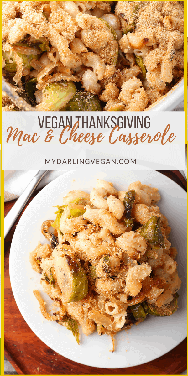 Vegan Mac & Cheese Casserole - My Darling Vegan