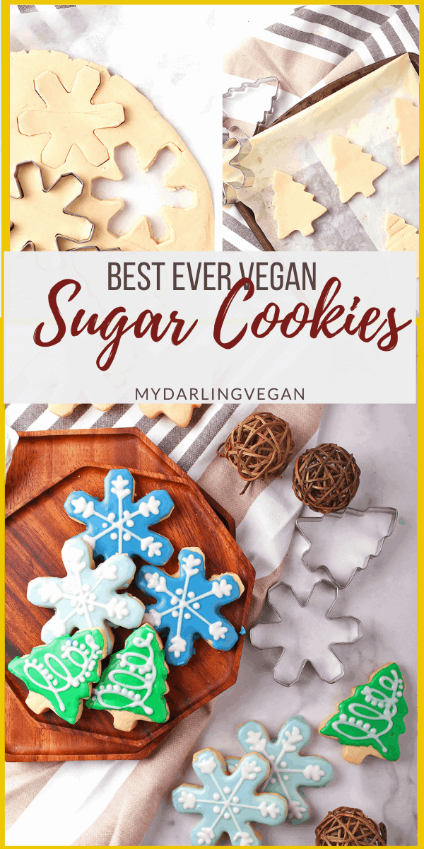 The Perfect Vegan Sugar Cookies - My Darling Vegan