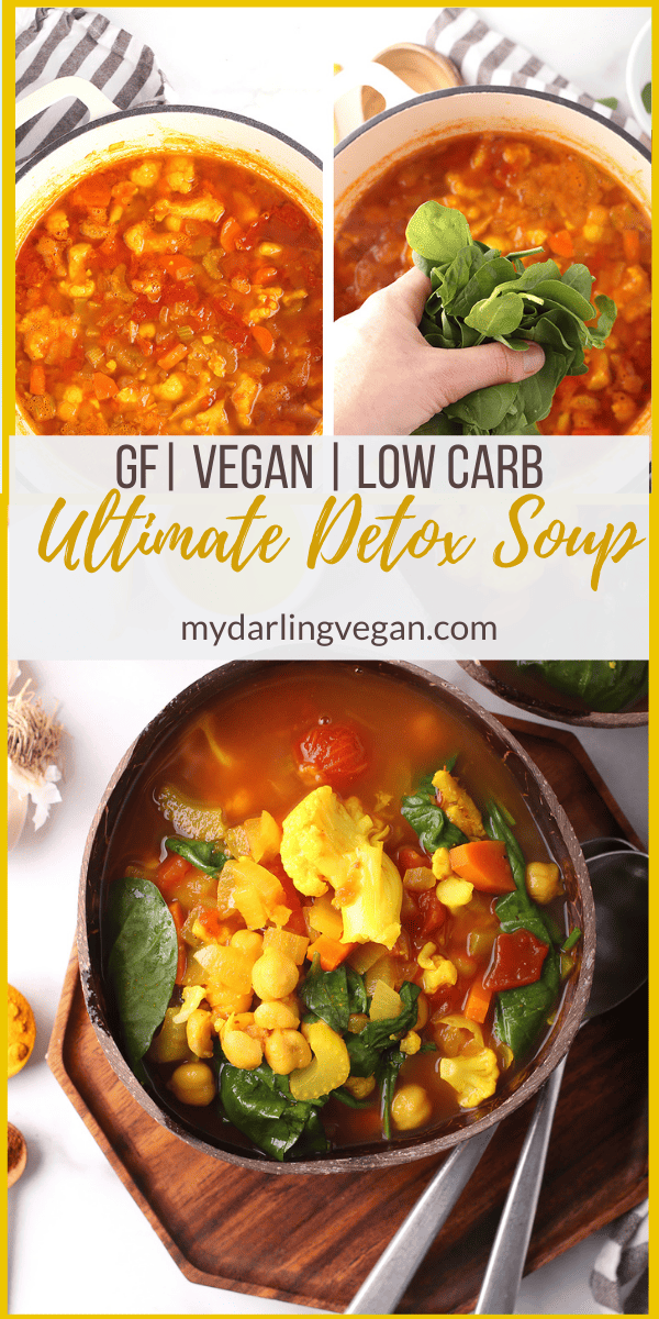 The ULTIMATE Vegetable Detox Soup - My Darling Vegan