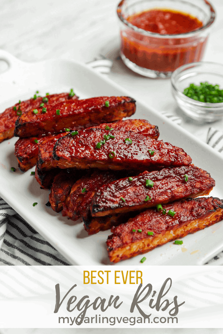 Vegan Ribs w/ Tempeh My Darling Vegan