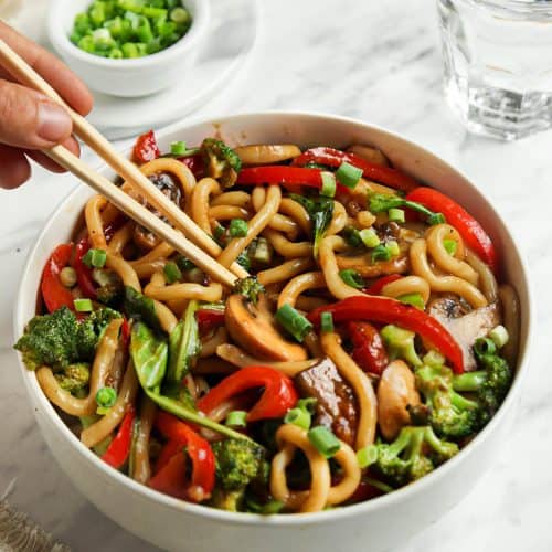 Vegan Stir Fry Noodles - My Darling Vegan