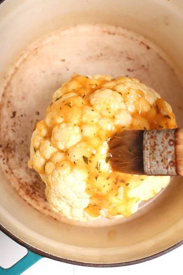 Thanksgiving Roasted Cauliflower My Darling Vegan