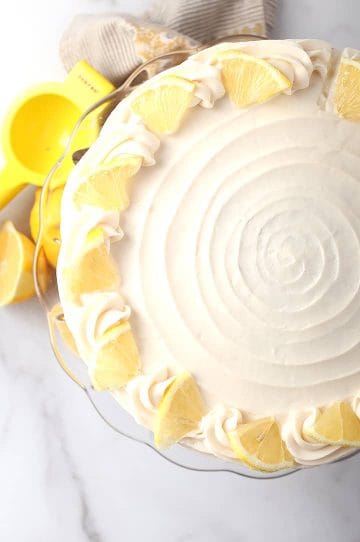 Vegan Vanilla Cake w/ Vanilla Buttercream - My Darling Vegan